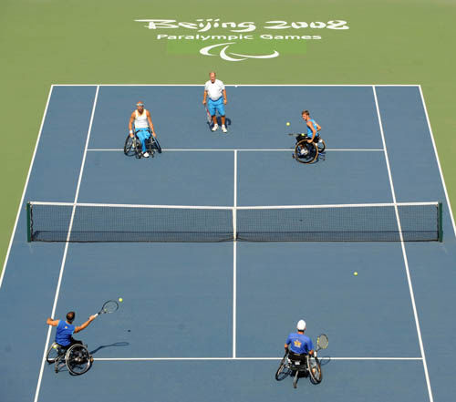  残疾运动员轮椅网球赛落幕，无障碍设施获好评
