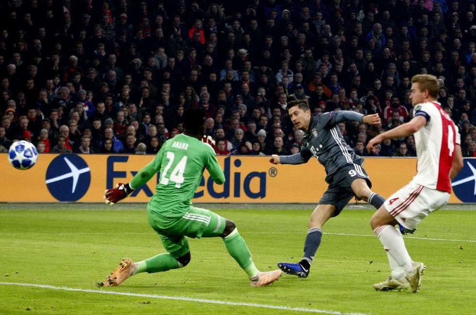  德甲射手王争霸，莱万梅开二度助拜仁